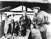 James Arness & John Wayne in Hondo